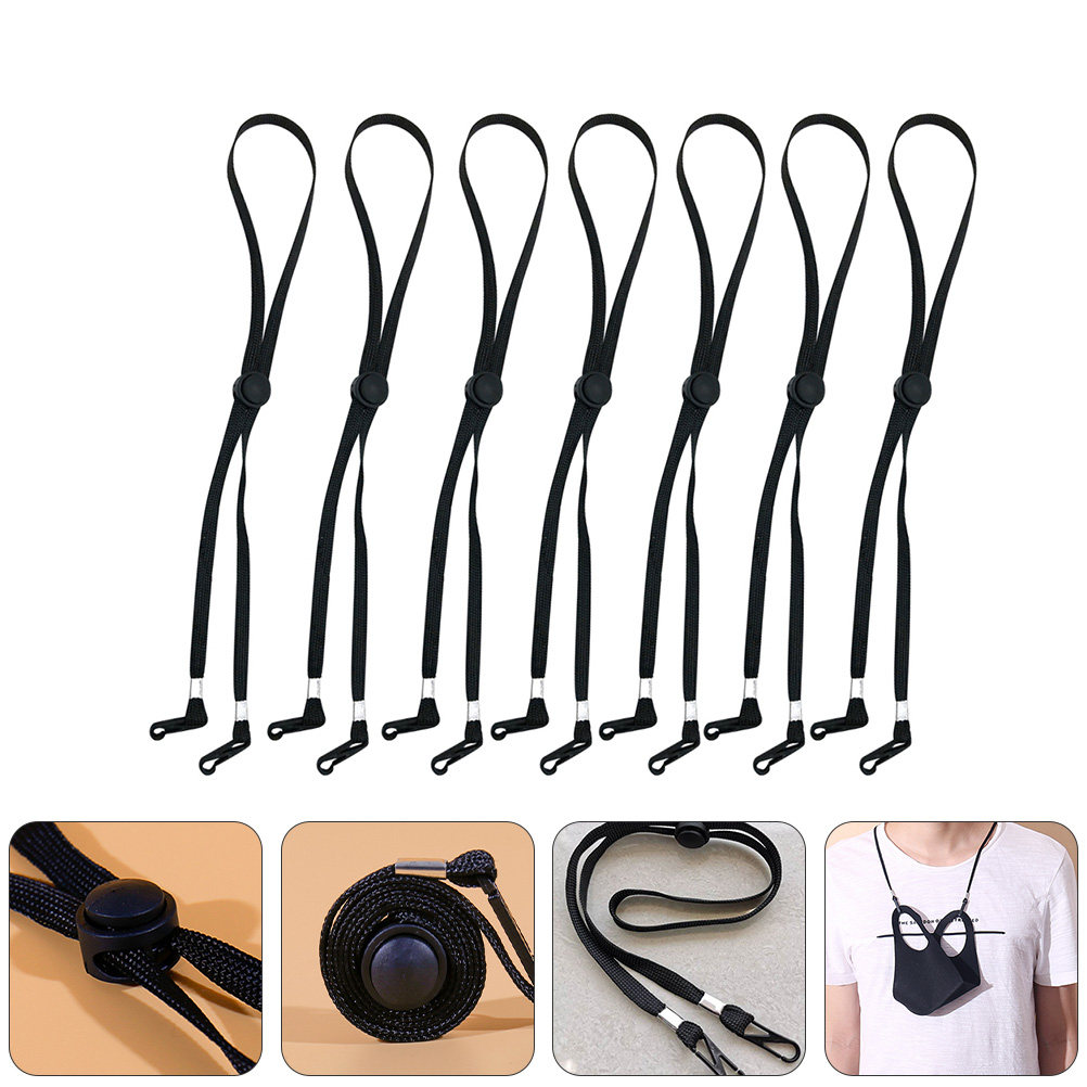 Mask Lanyard Adjustable - 12 Pezzi Supporto per Maschera di