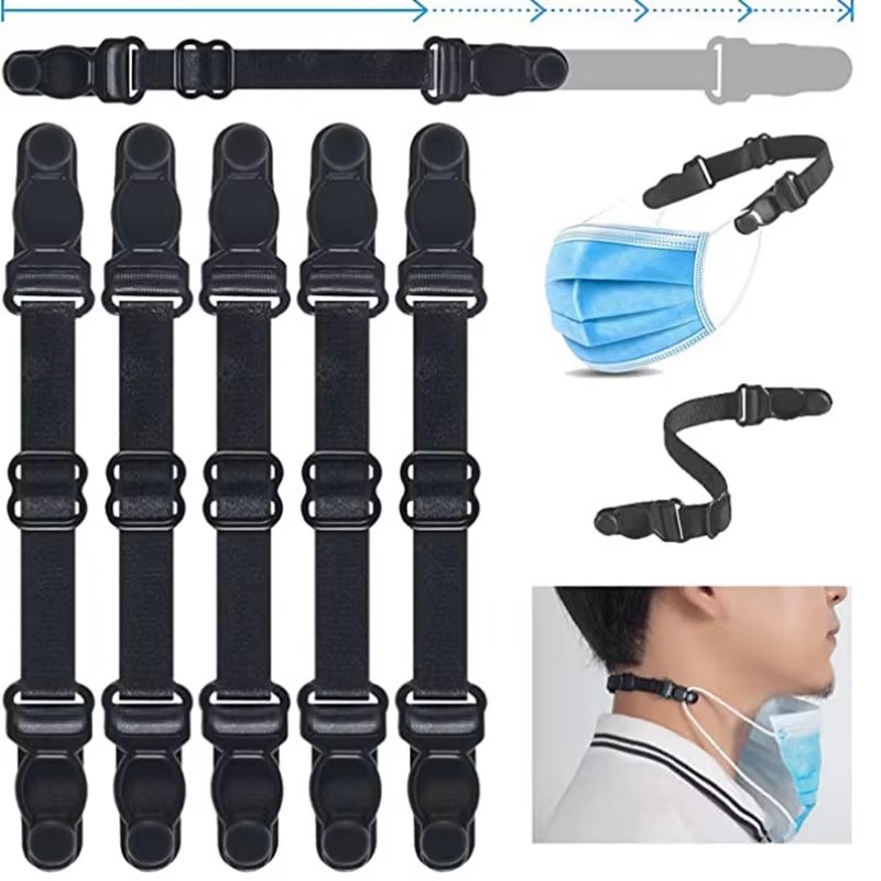 Mask Lanyard Adjustable - 5PC Maschera regolabile Estensione Benda Maschera