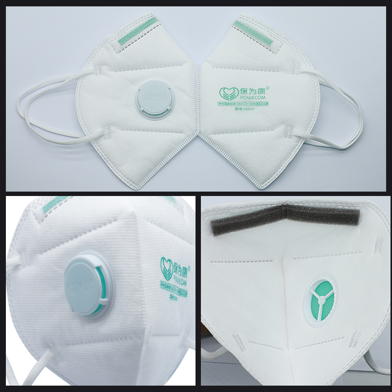 30 pz/scatola POWECOM maschera - Kn95 Respirator Mask recensione e prezzo