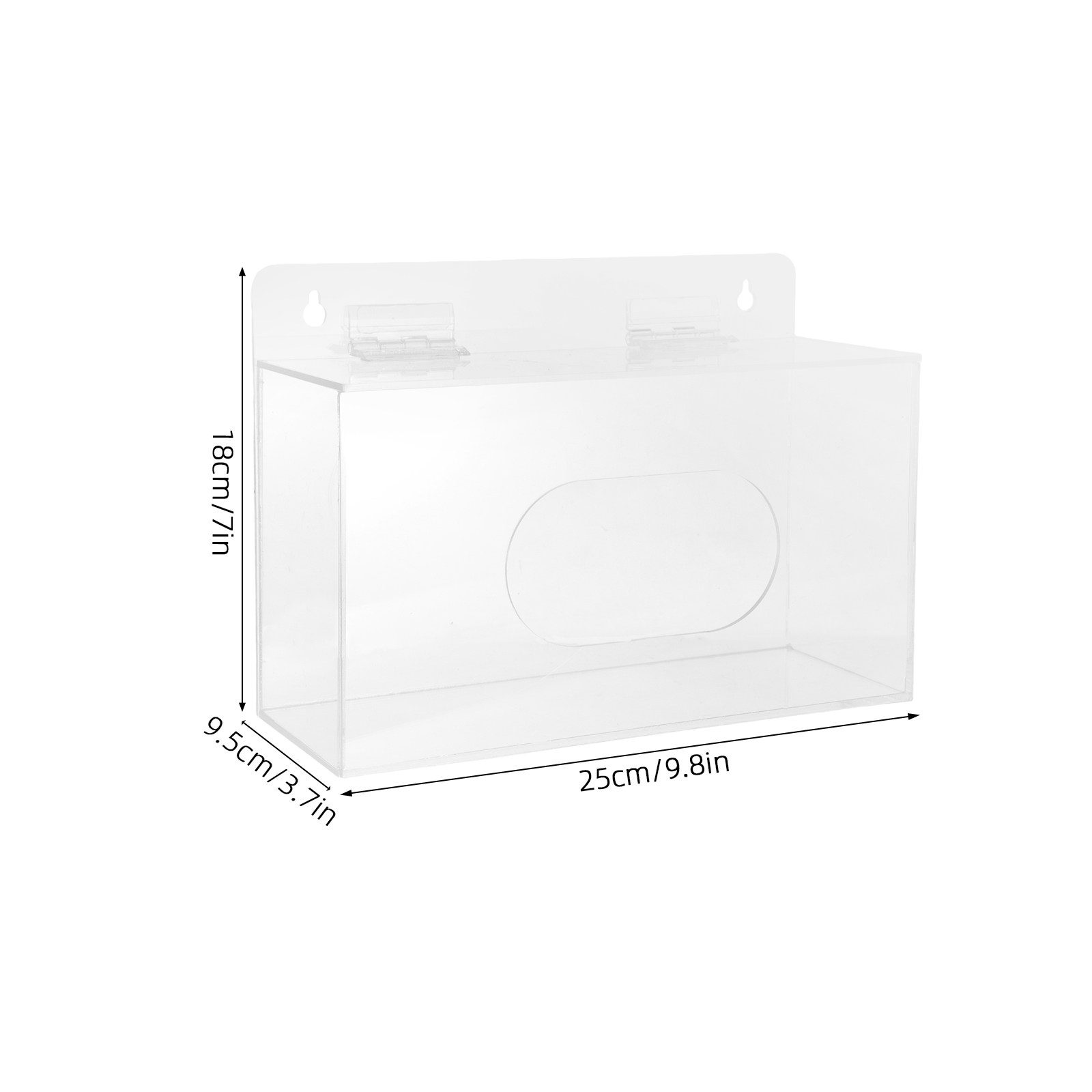 Porta Maschere in Acrilico da  - Face Mask Storage Box recensione e prezzo
